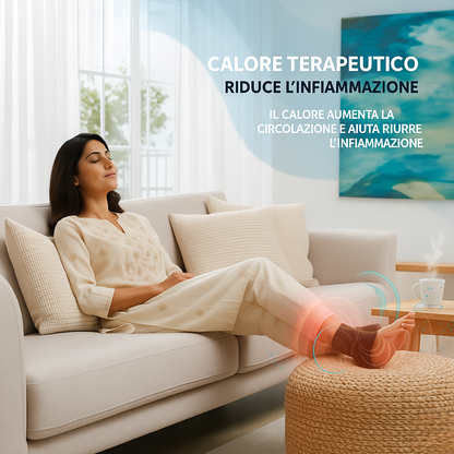 Massaggiatore Plantare Calore e Vibrazione